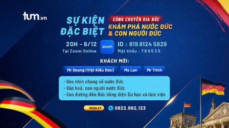 du học Đức, tư vấn du học Đức, định cư tại Đức, hội thảo du học, khám phá nước Đức, văn hóa Đức, học nghề tại Đức, cơ hội việc làm tại Đức, ITW, chương trình du học nghề Đức, diễn giả Mr. Quang, Ms. Lan, Ms. Trinh